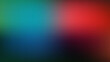 © Sumon - Abstract blurred background with a gradient of green, blue, and red colors with a grainy texture