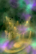 © Mirecat - 音楽と音符と楽器の波