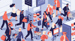 © Surya - People Shopping in a Busy Store.