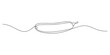 © Md - Cucumber continuous one line drawing, Continuous line drawing sliced cucumber pickles fresh food vegetable icon vector illustration concept, Continuous line drawing of sliced cucumber pickles. One