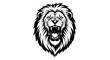 © R - lion head vector illustration
