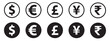 © Sabbir - currency symbols icon collection