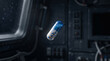 © FrameLab - Medicine Capsule Floating Zero Gravity Dramatic Dark Background Pharmaceutical Concept Photography