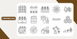 © Kingko - Vertical farming icons showing hydroponics and grow lights on white