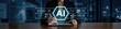 © THUNDERTURBO - Innovative ai technology implementation modern office digital art urban environment close-up view future concepts for business growth and efficiency