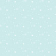 © MedReda - Minimal pastel blue seamless pattern with white stars and sparkles. Soft dreamy background for nursery decor, baby fabric and elegant digital design.