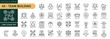 © Trisula Icons - A collection of Team Building icons set with editable stroke, including trust, leadership, motivation, collaboration, teamwork, conflict resolution. Thin linear vector illustration.