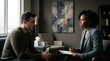 © Zahnas - Therapist Consulting Patient in a Modern Setting to Discuss Problem Solving