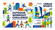 © enla99 - Urban Sports Outdoor Workout Challenge - Active Lifestyle Concept
