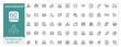 © Ubaidur Rehman - Partnership icons set. Includes icons for collaboration, agreement, handshake, teamwork, trust, networking, and alliance. Editable stroke. Line icons. Perfect for apps and infographics.