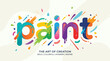 © Keyla - Colorful paint splash artistic design, art creation concept