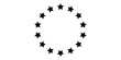 © Muhammad - Stars in circle. Vector art.
