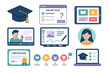 © Lakon - Online Learning Education Concept.