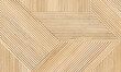 © PK - Geometric wood panel texture with linear slats, light oak timber wall cladding, modern architectural wooden surface for interior design and decor