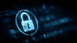 © Benjamin - A digital padlock appears over flowing code, symbolizing encrypted protection, cybersecurity defense, and secure data access.