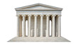 © Ari - Classical Greek temple with Ionic columns and pediment
