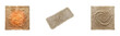 © Namita - Plush beige shaggy rug with long fibers and soft texture isolated on a transparent background