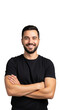 © shefalibegum - Smiling man with arms crossed posing confidently