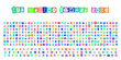 © velikiyzayats - EUA MEXICO CANADA 2026 alfabeto estilo carta de resgate com letras e numeros recortados de revistas para design grafico criativo