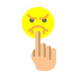 © Muhammad Rizwan - Unsatisfied Customer Vector Flat Icon Design