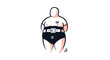 © Ganta - Plus size man in casual attire wearing large buckle belt