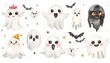 © Pixel Perfect - set of halloween ghosts