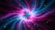 © AbuNayem - Abstract Blue Space Galaxy Background with Glowing Stars and Nebula Sky