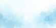 © Alpha Designs - An abstract watercolor blue sky background featuring beautiful bright white clouds drifting through a clear sunny atmosphere on a beautiful summer day