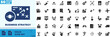 © Madani Pro - Business Strategy Solid Editable Icons set
