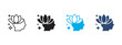 © vision Alamin vai A - Release stress icon set vector, multiple style collection for relaxation, wellness, anxiety relief, and mental health concept illustration