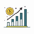 © tohir - Financial Growth Chart with Dollar Coin