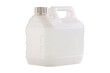 © ASDF - White container with handle and silver cap