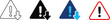 © Shahar - System warning icon showing professional exclamation alert triangle and downward arrow. Professional illustration for real-time financial market crashes, industrial equipment performance degradation