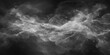© BIG PROBLEM - Dramatic abstract smoke on a black background mimics a dark stormy cloudscape with wind and rain during an overcast summer day