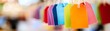 © Pikul - Colorful Marketing Colorful tags hanging for retail display. professional stock content marketing concept