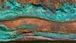 © Banu - Oxidised Copper Patina Verdigris Green Industrial Texture