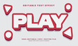 © Text monster - Editable play text effects, modern colors.
