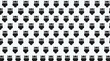 © GoenarsoBimo - Seamless repeating black owl bird icon pattern background