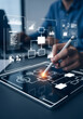 © Ferry - Futuristic Business Analytics and Process Automation on Tablet