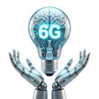 © New image#.com - World youth skills day futuristic 6G AI technology concept on background.