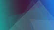 © Eldorado.S.Vector - Abstract geometric triangle background in teal and violet gradient with overlapping translucent facets, futuristic mood and smooth lighting, ideal for web or banner space.