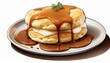 © Cleveland - fluffy white buttermilk biscuits gravy breakfast food graphic isolated transparent png