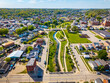 © PhotoSpirit - Aerial View of Bee Branch Creek Greenway