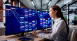 © Andrey Popov - Young Woman Uses Low Code Platform