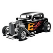 © Joma - Car engraving vector illustrations art