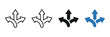 ©     - Direction arrow icon with multiple paths, decision choice symbol for planning strategy, alternative routes, business growth navigation and progress development pictogram concept design.