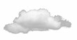 © Kwangmoozaa - White clouds isolated on black background