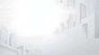 © WydsProject - A clean and minimalist light grey and white background featuring abstract corporate building silhouettes, architectural lines, and urban grid perspective, ideal for real estate and business presentati