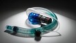 © HazwanAlias - Medical endotracheal tube with inflatable cuff coiled on a sterile surface
