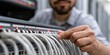© gunzexx png and bg - In this image, an IT professional is skillfully managing server connections, illustrating the critical role of technology in today's digital world and the importance of network management.